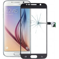 Full Face Tempered glass / Αντιχαρακτικό Γυαλί Πλήρους Οθόνης 5D - 9H Για Samsung Galaxy S6 Μαύρο