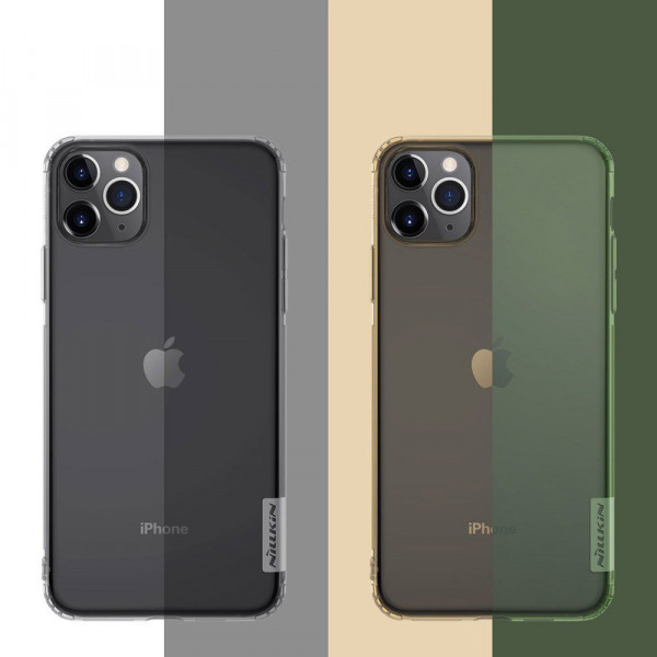 Nillkin Nature TPU Case Gel Ultra Slim Cover for iPhone 11 Pro Max green
