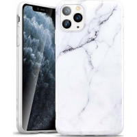 Wozinsky Marble TPU case cover for iPhone 11 Pro Max white