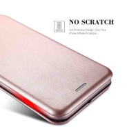 Θήκη Βιβλίο Smart Magnet Elegance Για Samsung Galaxy S10 Lite 2020/A91 Ροζ-Χρυσή