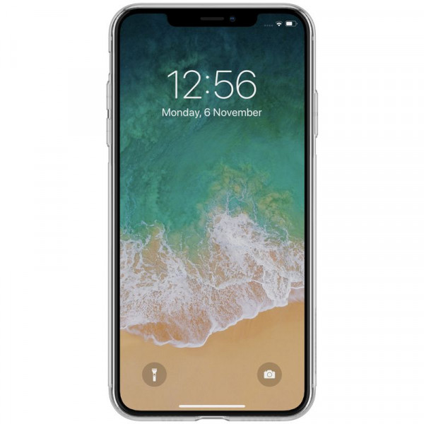 Nillkin Nature TPU Case Gel Ultra Slim Cover for iPhone XS Max transparent