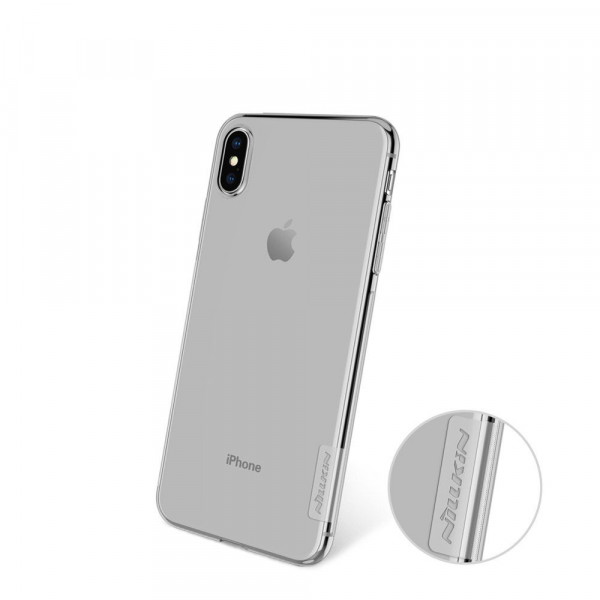 Nillkin Nature TPU Case Gel Ultra Slim Cover for iPhone XS Max transparent
