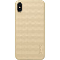 Nillkin Super Frosted Shield Case + kickstand for iPhone XS Max golden
