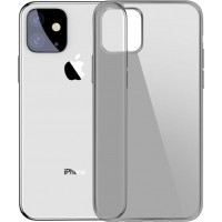 Baseus Simple Series Case Transparent Gel TPU Cover for iPhone 11 black (5ARAPIPH61S-01)