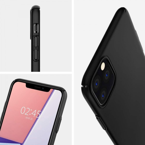 Spigen Thin Fit Air Iphone 11 Pro Max Black