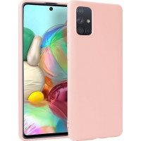 Θήκη Σιλικόνης Soft Για Samsung Galaxy S10 Lite 2020/A91 Ροζ