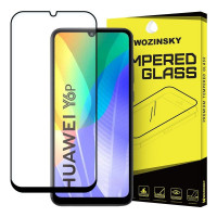 Wozinsky Super Tough Full Glue Full Face Tempered glass / Αντιχαρακτικό Γυαλί Πλήρους Οθόνης 5D - 9H Για Huawei Y6p Μαύρο