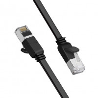 Ugreen Ethernet patchcord cable RJ45 Cat 6 UTP 1000 Mbps 0,5 m black (50183)