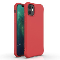 Soft Color Case flexible gel case for iPhone 11 Κόκκινη