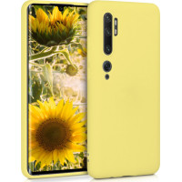 Θήκη Σιλικόνης Soft Για Xiaomi Mi Note 10 / Mi Note 10 Pro / Mi CC9 Pro Κίτρινη