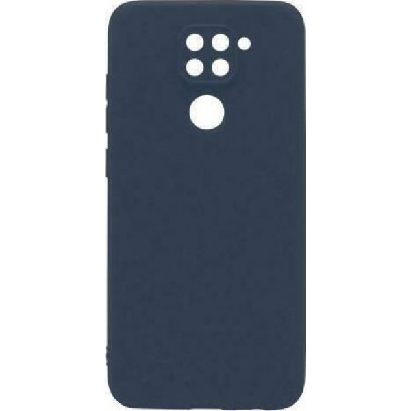 Θήκη Σιλικόνης Για Xiaomi Redmi Note 9 Blue Navy