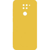Θήκη Σιλικόνης Για Xiaomi Redmi Note 9 Κίτρινη