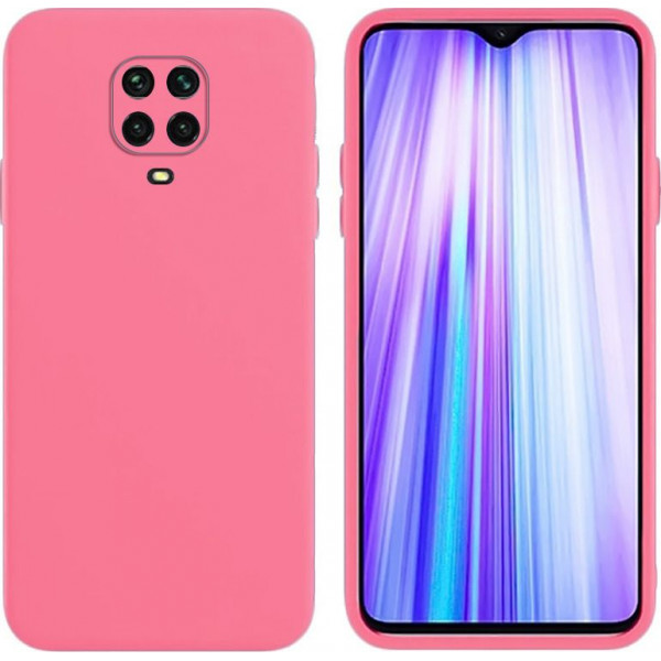 Θήκη Σιλικόνης Για Xiaomi Redmi Note 9s/9 Pro Ροζ