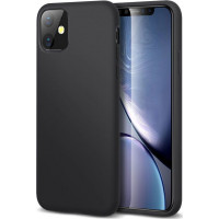 Θήκη Σιλικόνης 1mm Για Apple iPhone 12 Pro Max Μαύρη