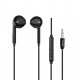 Hands Free Hoco M55 Earphones Stereo 3.5 mm Μαύρα με Μικρόφωνο και Πλήκτρο Λειτουργίας