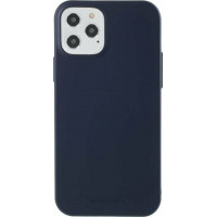 Θήκη Σιλικόνης Soft Για Apple iPhone 12/12 Pro Blue Navy