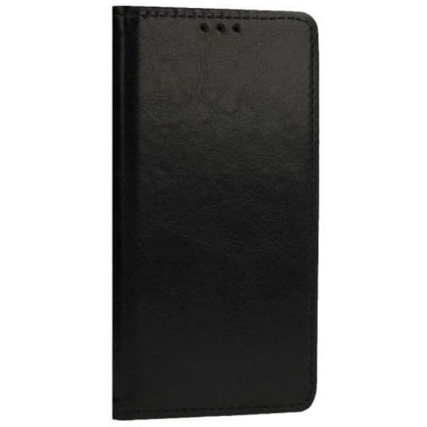 Book Special Case -iPhone 12/ 12 Pro Black Genuine Italian leather