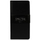 Book Special Case - SAM N975 GALAXY NOTE 10 PLUS Black Genuine Italian leather