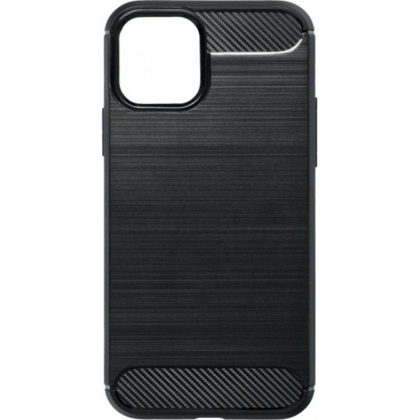 Θήκη Σιλικόνης Carbon Για Apple iPhone 12 Mini Μαύρη