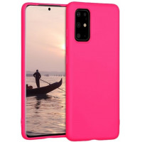 Θήκη Σιλικόνης Για Samsung Galaxy S20 Plus Ροζ-Φούξια