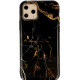 Θήκη Σιλικόνης Flexible TPU Για Apple iPhone 12/12 Pro - Black Marble