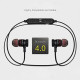 Ακουστικά Bluetooth AWEI με Μαγνητικές Βάσεις A920BL (2 Συσκευών) - Μαύρο με 6 ώρες χρόνο λειτουργίας