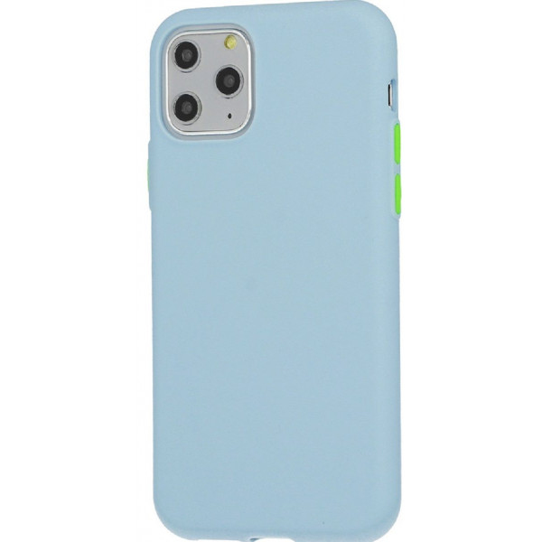 Θήκη Σιλικόνης Solid Flexible TPU Για Apple iPhone 12 Mini Blue