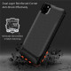 Θήκη Σιλικόνης Carbon Protect TPU Για Apple iPhone 12/12 Pro Μαύρη