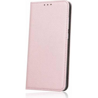 Θήκη Βιβλίο Smart Magnet Για Huawei P20 Lite Ροζ-Χρυσή