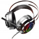 Gaming Ακουστικά Moxom MX-EP21 3D Surround με Πολύχρωμο LED Φωτισμό & Μικρόφωνο - Ενσύρματα PC & PS4