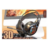 Gaming Ακουστικά Moxom MX-EP22 3D Surround με Πολύχρωμο LED Φωτισμό & Μικρόφωνο - Ενσύρματα PC & PS4