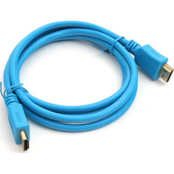 Omega HDMI 1.4 Cable HDMI male - HDMI male 1,5m (OCHB41BL) Blue