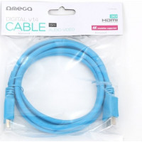 Omega HDMI 1.4 Cable HDMI male - HDMI male 1,5m (OCHB41BL) Blue