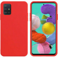 Θήκη Σιλικόνης Soft Για Samsung Galaxy A12 Κόκκινη
