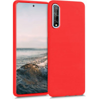 Θήκη Σιλικόνης Για Huawei P Smart S/Y8p Κόκκινη