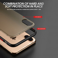Θήκη Σιλικόνης Colour Button Matt Bumper Για Samsung Galaxy A51 Διάφανη
