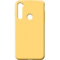 Θήκη Σιλικόνης Για Xiaomi Redmi Note 8T Κίτρινη