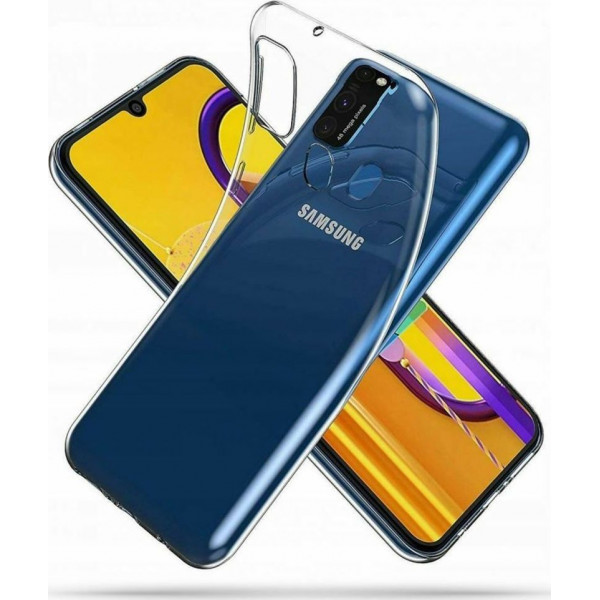 Θήκη Σιλικόνης Για Samsung Galaxy M21 Διάφανη