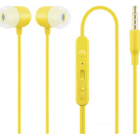 Acme HE21 In-ear Handsfree με Βύσμα 3.5mm με Μικρόφωνο Κίτρινο
