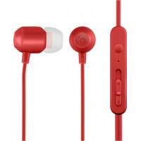 Acme HE21 In-ear Handsfree με Βύσμα 3.5mm με Μικρόφωνο Κόκκινο