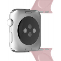 Puro Λουράκι Σιλικόνης Apple Watch 5/4/3/2/1 (40/38mm) - Rose (AW40ICON-ROSE)