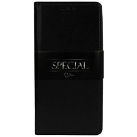 Book Special Case - Samsung Galaxy A11/M11 Black Genuine Italian leather