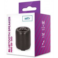 Setty Bluetooth Speaker Mini 3W GB-300 Black