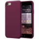Θήκη Σιλικόνης Microfiber Για iPhone 7/8/SE 2020 Burgundy