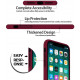 Θήκη Σιλικόνης Microfiber Για iPhone 11 Burgundy