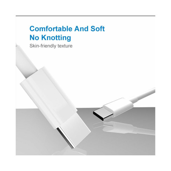 QIHANG Καλώδιο Σύνδεσης και Φόρτισης USB-C/ Data Charging Cable 30W (QH-C41) 1.2M Άσπρο