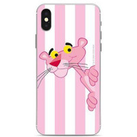 Θήκη Σιλικόνης Για Apple iPhone 7 Plus / iPhone 8 Plus Ροζ Flexible TPU - Pink Panther
