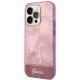 Case Guess GUHCP14XHGJGHP iPhone 14 Pro Max 6.7" pink/pink hardcase Jungle Collection