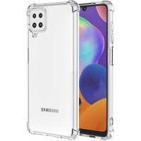 Θήκη Σιλικόνης Antishock Για Samsung Galaxy A12 Διάφανη