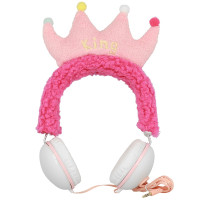 Ακουστικά GJBY Plush King Headphones Pink